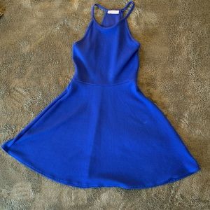 Royal Blue Fit & Flare Dress Size XS